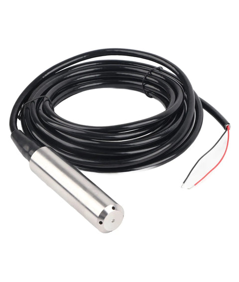 Liquid Level Sensor Throw-In Type With Stainless Steel Probe And Cable No Fuss 4-20mA Output Anti Bending Anti Blocking Durable