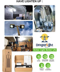 120W LED Corn Bulb For High Bay Areas Ultra Bright 14,400 Lumens 5000K Daylight E26 And E39 lighting in various settings