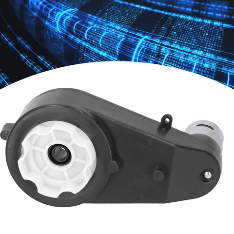 24V High Speed 18000RPM RS555 Motor Gearbox Upgrade with plastic and metal components for kids ride on toys