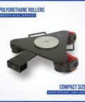 Strongway Heavy Duty Machinery Mover With 360 Degree Rotation Smooth Polyurethane Rollers move appliances, compact design for easy use.
