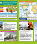 Earthquakes Poster Geography Class Gloss Finish Chart Measuring 33 by 23.5 Inches Causes Effects Global Distribution Classroom Essential