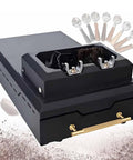 Heavy Duty Electric Espresso Knock Box With Automatic Puck Extractor Delivers Savage Grind Removal And Zero Sweat Cleanup For Daily Brewing Routines Making It A Game Changer For Pro Cafes And Home Bars