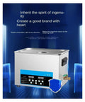 Industrial Grade Ultrasonic Cleaner Tank For Auto Shops And Labs, Hella Tough On Scrubbing Carbon Deposits From Circuit Boards And Fuel Injectors, 4.5 Liter Basin