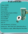 10KW Hydroelectric Water Turbine Generator with Pelton Turbine and Auto Voltage Regulation for home farm off grid use 220V
