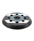 Five Inch Hook And Loop Backup Pad With Eight Dust Holes Straight Up Heavy Duty Replacement Plate for orbital sanders
