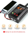 Dope LiPo Battery Charger For 2S 3S Packs With Smart Chip Balance Charger For XHR Plug RC Toys And Model Batteries Safe Gentle Charging