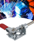 Push Pull Quick Release Toggle Clamp For Metal Plates And Electronic Equipment Installation With 40kg Capacity GH301CR in use.