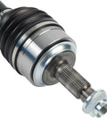 CV Axle Shaft Assembly For 2018 2020 Honda Accord Sedan Front Wheel Drive Replacement Beefed Up So Your Ride Stays Smooth And Quiet Operation Durable Performance, close-up splined end