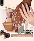 Gel Nail Kit With UV Light For At Home Manicure In 45 Colors Plus Five Base And Five Top Coats 75 Piece All Season Set
