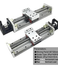 X Y Z Axis Slide Stage With SFU1605 Ball Screw, 500mm Travel Linear Stage And Linear Guide Module for precision CNC control