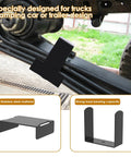 Upgrade Your Ride With This 4-Piece Stainless Steel Leaf Spring Clamp Kit For Easy Repair And Serious Stability On Trucks Campers Or Trailers When Towing Heavy Loads It Slaps Right On To Lock The Axle And Give You A Smooth Sailing Experience Without Any. black stainless steel leaf spring clamp on truck axle, 2.5-inch spring