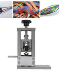 Fabater Two In One Wire Stripping Machine Manual Hand Crank And Electric Drill Powered, showcasing the adjustable stripping mechanism.