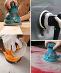 4 sanders using 5 Inch Sanding Discs Set 50 Pack With 8 Hole Hook And Loop Assorted Fine Grit 800 1000 1200 1500 2000