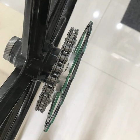 Disc Brake Rotor Adapter And 28T Sprocket For Gas Powered Bicycle Fits 48cc 66cc 80cc Motorized Bicycles With A6061 Aluminum Body