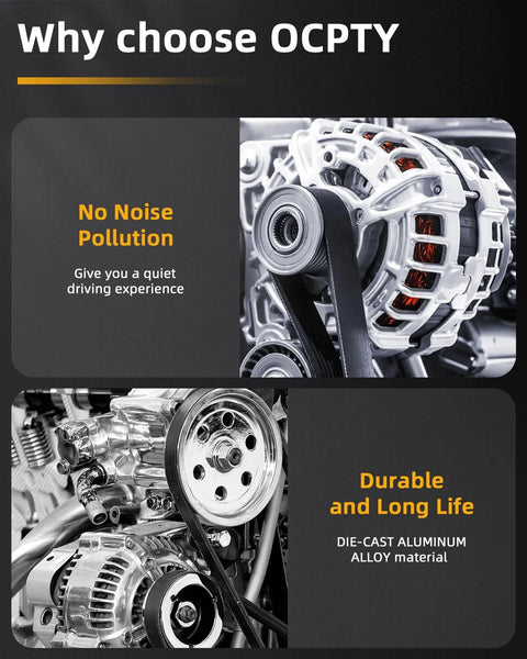 High Output Drop In Alternator For Toyota Camry Highlander Solara And Scion tC 2.4L 100A Replacement For 2004 2006 Camry and other uses