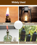 Fiberglass Replacement Wicks For Tiki Torches And Oil Lamps No Fuss Long Lasting Durable Wicks Eco Friendly 10 Pack Bottle Lamp Wick