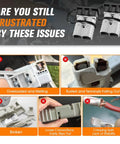 Issues with battery connectors including melting, rust, broken parts, loose connections before using Two Pack Heavy Duty 2/0 Gauge Battery Quick Disconnect Kit For Winch 350A.