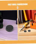 Six Pack Pro Nylon Polishing Wheels Set Featuring 75mm Size And 10mm Hole for effective drill conversion and polishing.