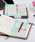 Multiplication Chart Stickers 4 By 5 Inch Large Educational Math Labels For Kids 50 Pack Classroom Posters on notebooks
