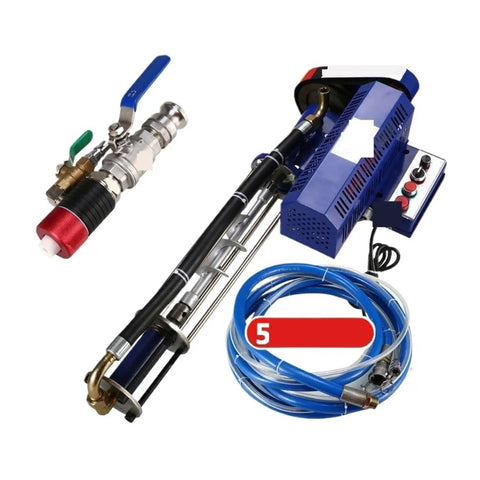 Heavy Duty 2800W Electric Paint Sprayer For Exterior Walls Putty And Stucco Grind Through Thick Mixes And Roll Smooth On Brick Or Concrete All Day Long