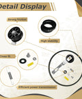 Washer Idler Pulley And Lever Belt Kit For Alliance And Speed Queen Washers Replacement Part 2020782 AP4489045 showing pulley, belt, spring, and hardware