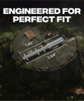 Stainless Steel Penetrator Insert Adapter For Micro Diameter Arrow Shafts 4.2mm ID To 7.6mm Tips Broadheads on tree stump