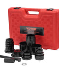 Front Wheel Drive Bearing Press Kit 23 Piece Bearing Puller Set with Sliding Screws, Bushings, Sleeves, Plates, and Storage Case