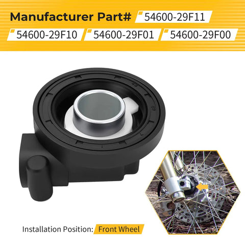 Dope Speedometer Drive Gear Box For Suzuki DR Z 400 All Editions 2000 To 2024 Bolt On Premium Replacement Upgrade 54600-29F11