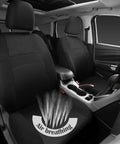 All Black 3D Air Mesh Car Seat Covers With 5mm Foam Padding, Airbag Compatible, Universal Fit For SUV Vans Sedans And Trucks