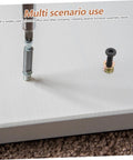 Wood Furniture Threaded Inserts Kit 50 Piece with screws and nuts for hidden fastening on wood assembly surface