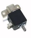 Solenoid Valve 120V 60Hz For Gaggia Classic Espresso Machines Barista Grade Replacement Part 3 Way To Regulate Water Flow Prevent Leaks Deliver Dry Pucks And Easy Cleanup Part 421944093711, black and silver components