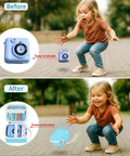Kids Instant Print Camera Case With Three Roll Paper Refill Durable On The Go Case For Esoxoffore And Friends Dylanto Prograce Dududragon Careenoah Gktz Yeehao Letshaha Enerhamp Anchioo Ytetch Amzelas Weefun, durable PU case, 5.5 x 5.1 x 3.1 in
