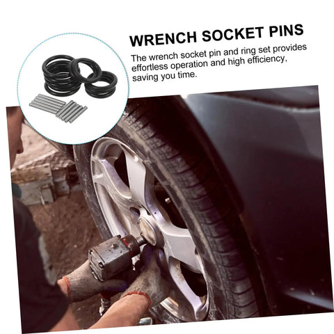 Sealing Gasket Dowel Pin Kit for Automotive Repair and Maintenance DIY Ready 10 Piece Set for Secure Fastening and Easy Maintenance Versatile Rubber Seals for Automotive Plumbing and Home Projects, wrench socket pins on wheel