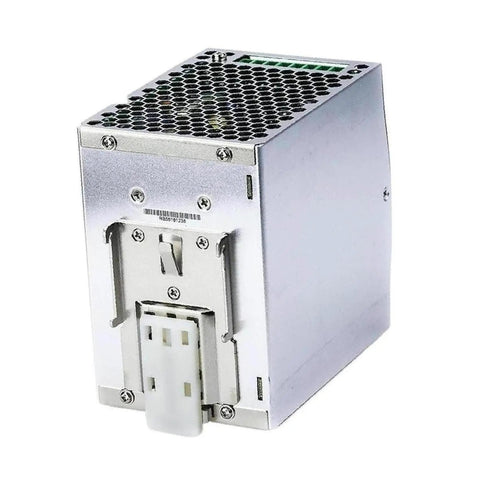 12 Pack Switch Mode DIN Rail Power Supply 90 To 264V AC Input Slim Budget Friendly 480W PSU For Industrial Automation With Overload Short Circuit Over Temperature Protections TS 35 Rail Mount UL EN EMC Compliant, rear view