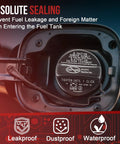 Toyota Gas Cap Fuel Cap Direct Replacement 77300 07030 Twist Lock Seal installed in vehicle showing absolute sealing feature