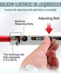 Adjusting bolt detail on High Performance 18V Electric Wire Stripper And Cable Peeler Machine With Rechargeable Battery.