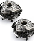 2 Pack Heavy Duty Front Wheel Bearing And Hub Assembly For Wrangler JK 2011 Through 2018 5 Lug With ABS Front Wheel Hub Replacement Pair