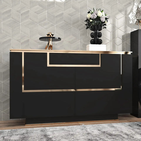 Matte Black Peel And Stick Wallpaper Self Adhesive Waterproof Countertop Paper For Cabinets And Walls Thick Renter Friendly Cover Sticks Easy With Knife And Rag 15.8 x 196 Inches (21.5 Sq Ft) For Kitchen Bedroom Living Room Camper applied on cabinet