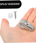 Display of Car Door Handle Hinge Repair Kit Easy DIY Quick Fix For Door Handle Hinge Parts Replacement Simple Install held in hand