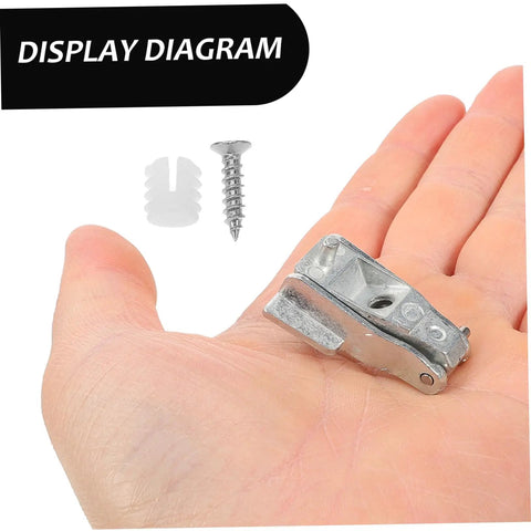 Display of Car Door Handle Hinge Repair Kit Easy DIY Quick Fix For Door Handle Hinge Parts Replacement Simple Install held in hand