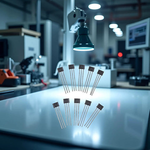 10 Pack Linear Hall Effect Sensors 49E OH49E SS49E for Precision Magnetic Field Detection and Position Sensing in Industrial Electronics High Accuracy Hall Element Kit