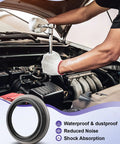 Mechanic installing Front Wheel Hub Oil Seal Replacement For Toyota 4Runner Tacoma Tundra Sequoia with 90316 69001 kit