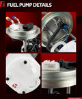 Detailed view of Fuel Pump Module FG1055 Direct Replacement Fits 2008-2014 Chevrolet Suburban 1500 FLEX showing connectors and wiring.
