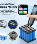 Go To Portable DIY Spot Weld Gun Handheld Welder With 99 Amps Adjustable Output And Digital Display Auto Trigger