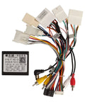 Toyota Plug And Play 16Pin Car Stereo Wiring Harness Kit With CANBUS Box, wiring connectors and cables for RAV4, Camry, 4Runner