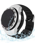 Waterproof Wearable Bluetooth Speaker Watch With FM Radio MP3 Player True Wireless Stereo TWS Selfie Mode And Ultra Long Standby Time