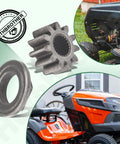 Pinion Gear And Steering Bushing Kit For MTD Cub Cadet 717-1554 917-1554 Toro 112-0863 Replacement For Cub Cadet LT1042