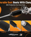 Heavy Duty Hydraulic Power Steering Rack And Pinion Assembly For Subaru Impreza Legacy Outback 2005 2009 Rock Solid Oem Replacement 26-2310 34110Ag05a with durable dust boots