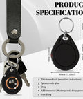 10 Pack M1 Classic 1K Key Fobs Proximity RFID Cards NFC Tags ISO14443A 13 56 MHz Black For Easy Entry Access Control System UID Unchangeable, showing detailed specifications with dimensions and material.