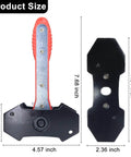 Brake Caliper Press Tool With 360 Degree Swing Ratchet Piston Compressor Pad Spreader DIY Ready Pro Grade And Two Extra Steel Plates